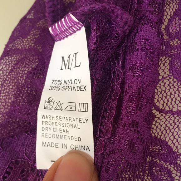 off the shoulder lingerie dress (clearance) - Picture 3 of 3